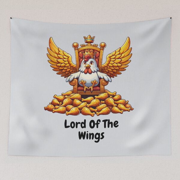 Item preview, Chicken King: Lord of the Wings designed and sold by CosmicScare10.