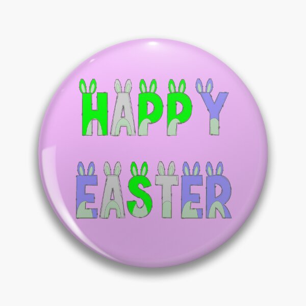 Item preview, Happy Easter on Pinkish Purple Background designed and sold by Victoria Rose.