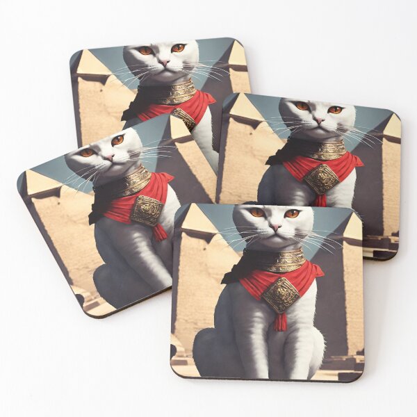 Item preview, Catana The Samurai Cat in Egypt Pyramids as Pharos designed and sold by Catana lover.
