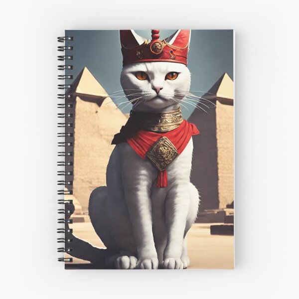 Item preview, Catana The Samurai Cat in Egypt Pyramids as Pharos designed and sold by Catana lover.