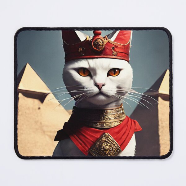 Item preview, Catana The Samurai Cat in Egypt Pyramids as Pharos designed and sold by Catana lover.