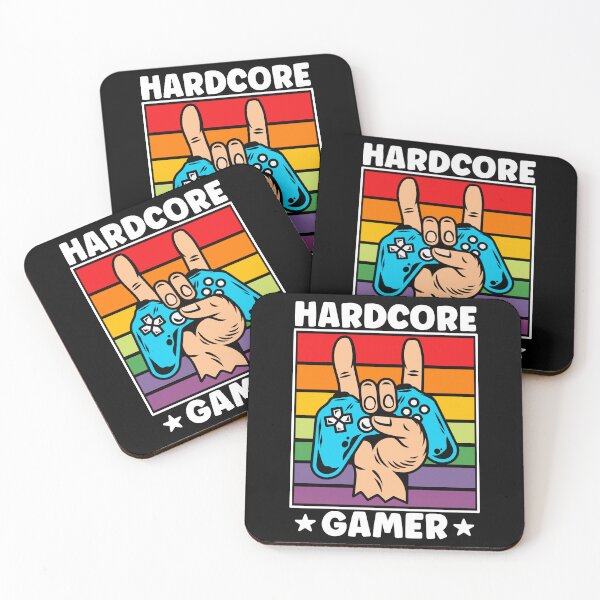 Item preview, Hardcore Gamer, Video Games, Game Controller, Vintage, Retro, Nerd, Gamer Funny designed and sold by Porcupine Tees ⭐⭐⭐⭐⭐.