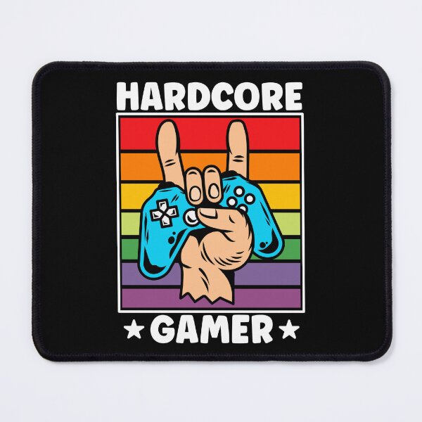Item preview, Hardcore Gamer, Video Games, Game Controller, Vintage, Retro, Nerd, Gamer Funny designed and sold by Porcupine Tees ⭐⭐⭐⭐⭐.