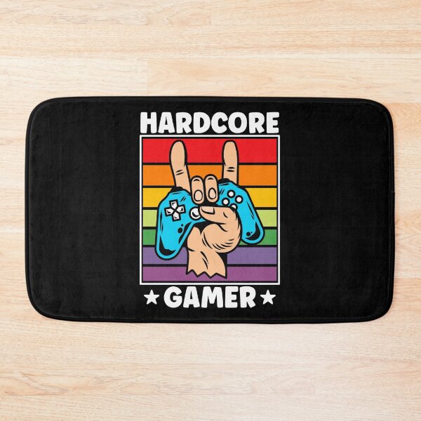 Item preview, Hardcore Gamer, Video Games, Game Controller, Vintage, Retro, Nerd, Gamer Funny designed and sold by Porcupine Tees ⭐⭐⭐⭐⭐.