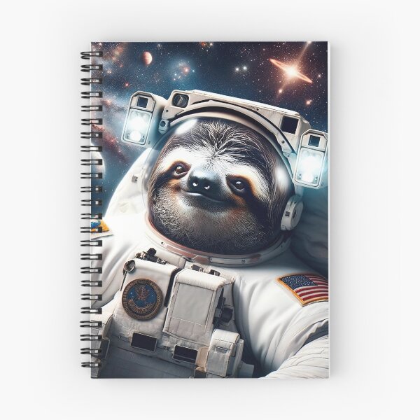 Item preview, Space Sloth Astronaut designed and sold by Fun-N-Cool-Tees.