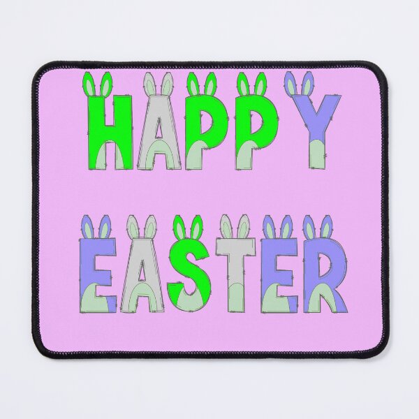 Item preview, Happy Easter on Pinkish Purple Background designed and sold by Victoria Rose.