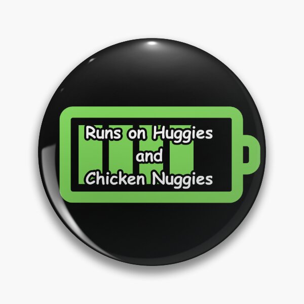 Item preview, Huggies and Chicken Nuggets Green designed and sold by Mandy by Definition.