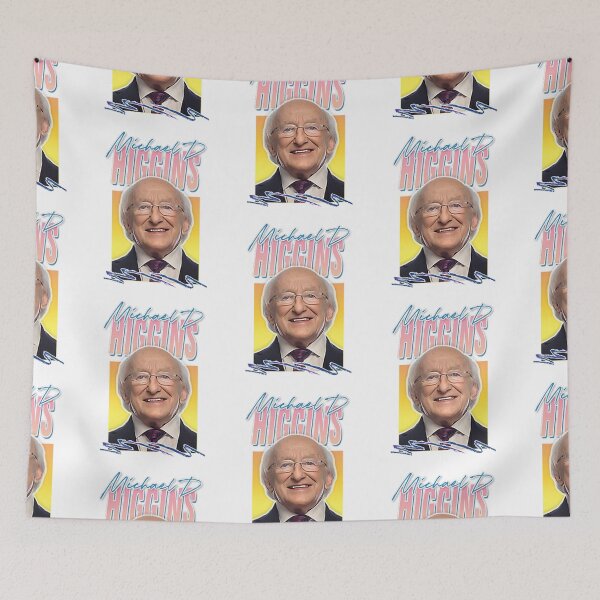 Artikelvorschau, Michael D Higgins _ Retro-Stil entworfen und verkauft von DavianDecker.