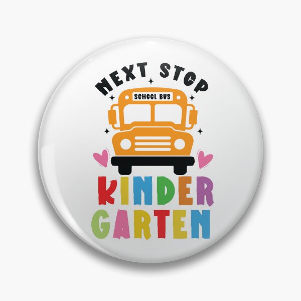 Item preview, kawaii yellow school bus, stop kindergarten t-shirt, school kindergartner teacher gift, elementary boys, love school buses, cute back, school bubble letter design designed and sold by millionair3.
