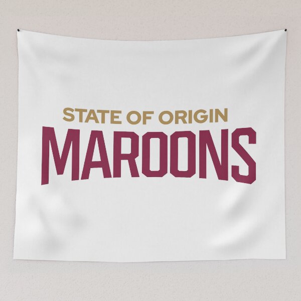 Item preview, Queensland maroons State of origin queenslander rugby designed and sold by BoldPencil.