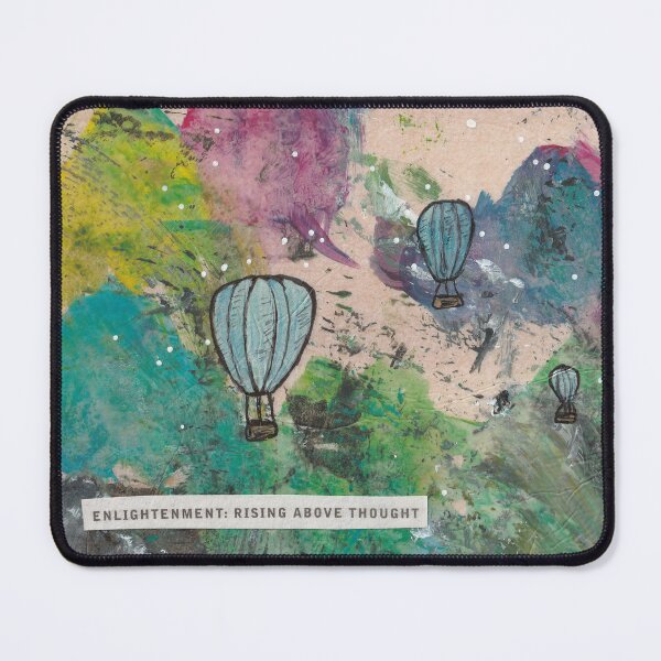 Item preview, Enlightenment: Rising Above Thought - Mixed media original designed and sold by meagan-iskra.
