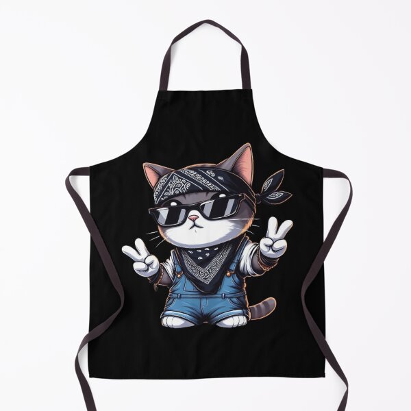 Item preview, Music Lover Rapper Cat designed and sold by SOMI SOMI.