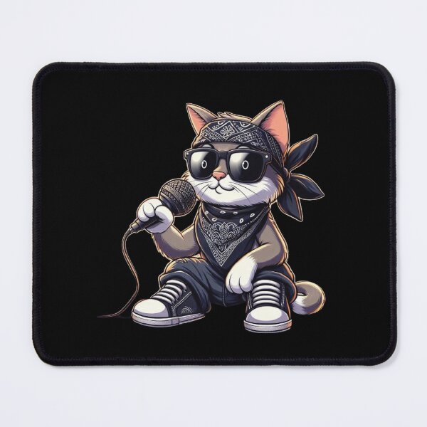 Item preview, Music Lover Rapper Cat So Cool designed and sold by SOMI SOMI.