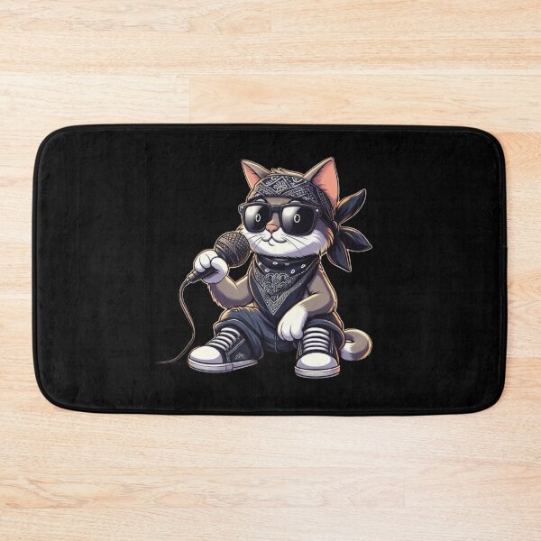 Item preview, Music Lover Rapper Cat So Cool designed and sold by SOMI SOMI.