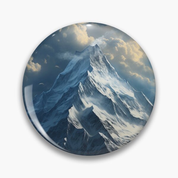 Item preview, Majestic high mountain view designed and sold by MiraCleAI.