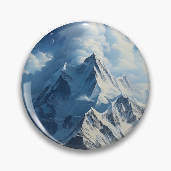 Item preview, Majestic high mountain view designed and sold by MiraCleAI.