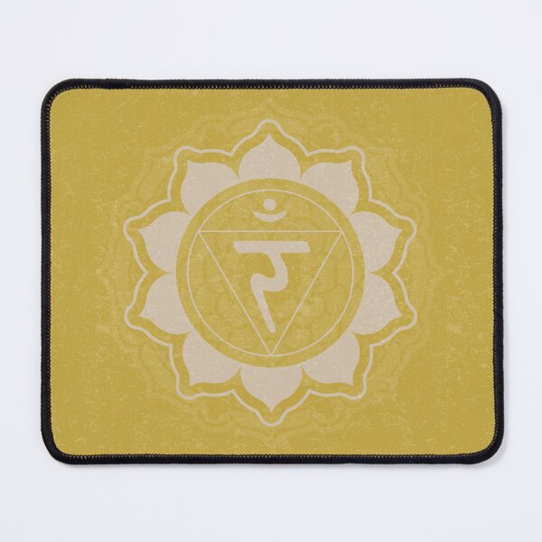 Item preview, Solar Plexus Chakra Mandala - Saffron + Dove designed and sold by Irene Estelle.