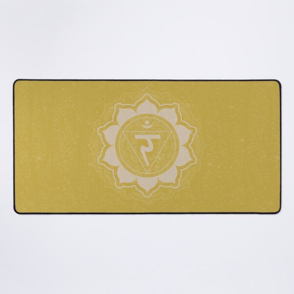 Item preview, Solar Plexus Chakra Mandala - Saffron + Dove designed and sold by Irene Estelle.