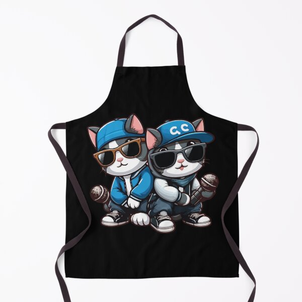 Item preview, Duo Rapper Cat So Cool designed and sold by SOMI SOMI.