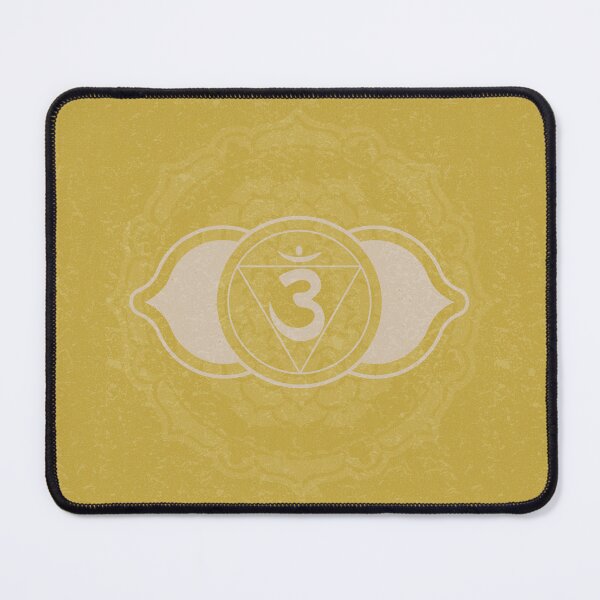 Item preview, Third Eye Chakra Mandala - Saffron + Dove designed and sold by Irene Estelle.