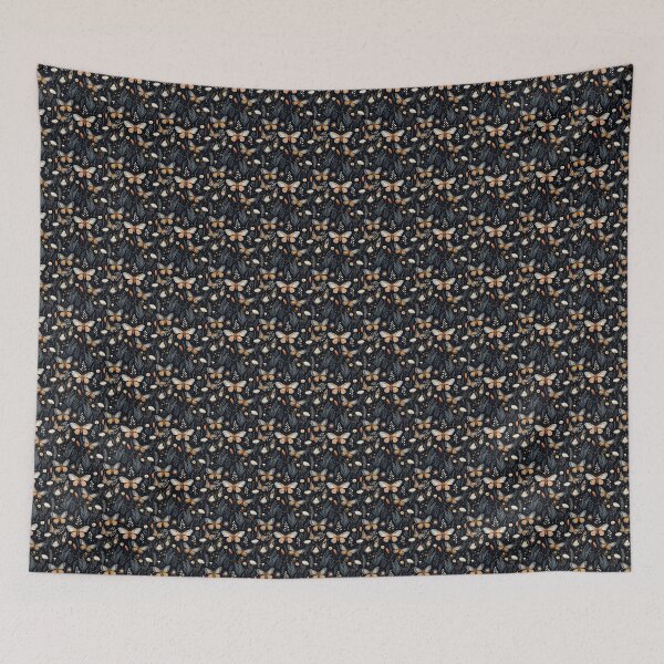 Item preview, Midnight Moth Meadows designed and sold by InkishDelight.