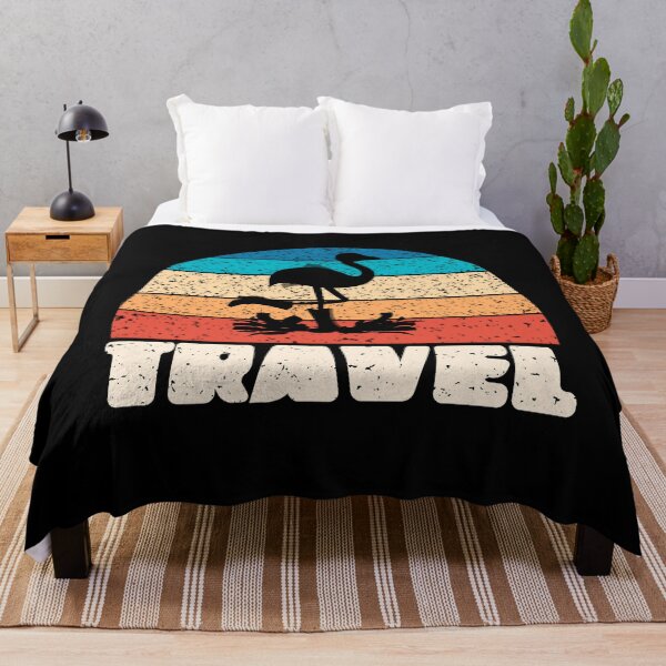 Item preview, Traveling to the Flamingos Vintage Sunset designed and sold by vibeno1.