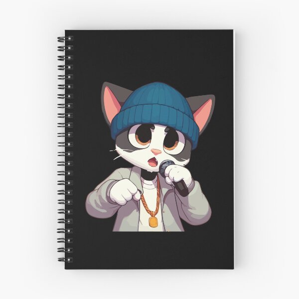 Item preview, Cat Rapper Lover designed and sold by SOMI SOMI.