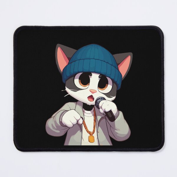 Item preview, Cat Rapper Lover designed and sold by SOMI SOMI.