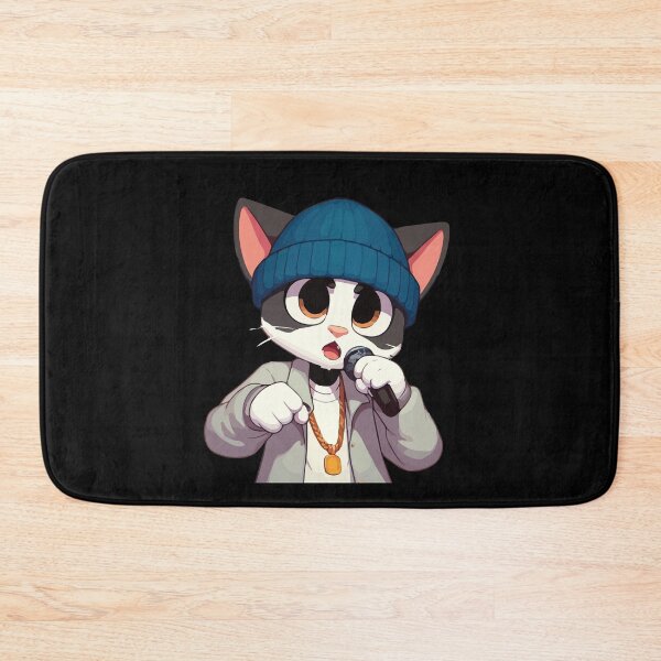 Item preview, Cat Rapper Lover designed and sold by SOMI SOMI.