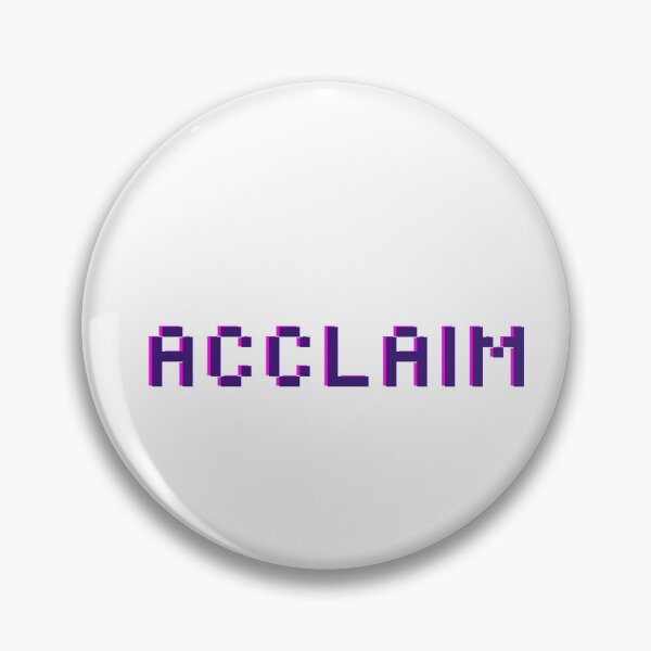 Item preview, Acclaim Old School Video Game Logo designed and sold by anas667.