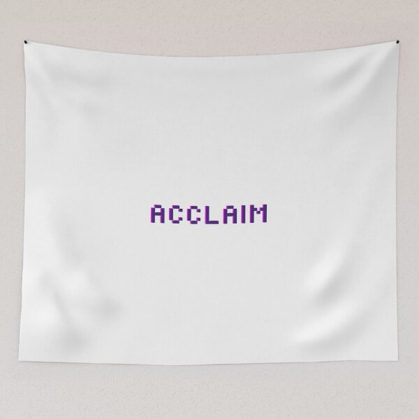 Item preview, Acclaim Old School Video Game Logo designed and sold by anas667.