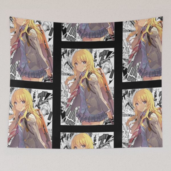 Item preview, Kaori Miyazono Your Lie in April Manga Backdrop Design designed and sold by Wafusaurus.