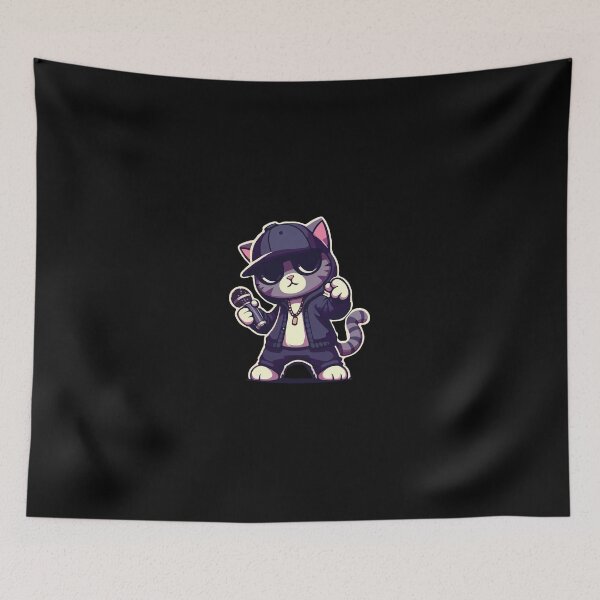 Item preview, Young Cat Music Lover designed and sold by SOMI SOMI.