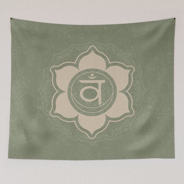 Item preview, Sacral Chakra Mandala - Sage + Dove designed and sold by Irene Estelle.