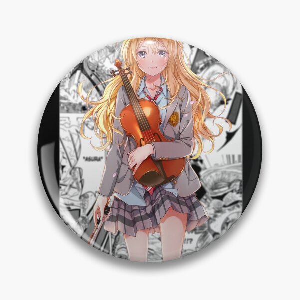 Item preview, Kaori Miyazono V2 Your Lie in April Manga Backdrop Design designed and sold by Wafusaurus.