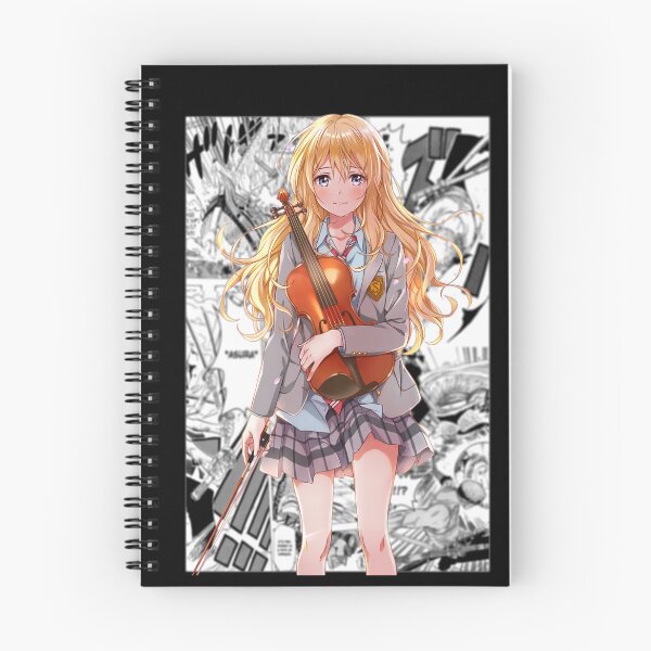 Item preview, Kaori Miyazono V2 Your Lie in April Manga Backdrop Design designed and sold by Wafusaurus.