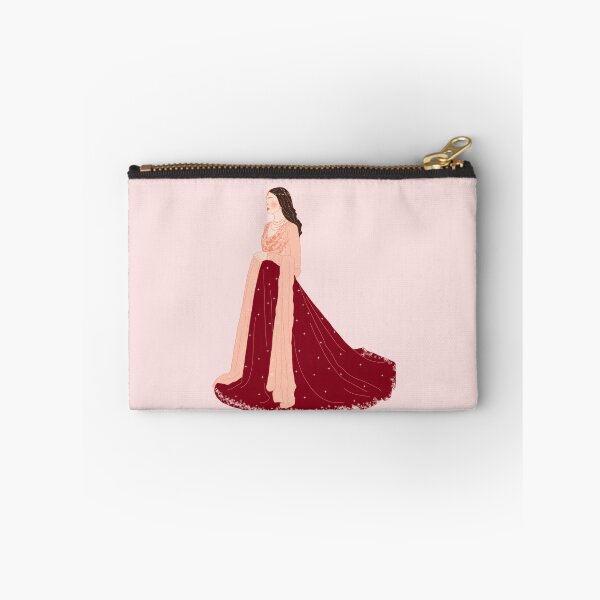 Item preview, A Woman in Red Saree designed and sold by ART SIFA.