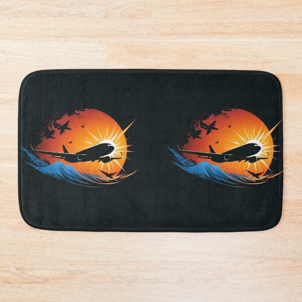 Item preview, Plane and a compass logo designed and sold by MiraCleAI.
