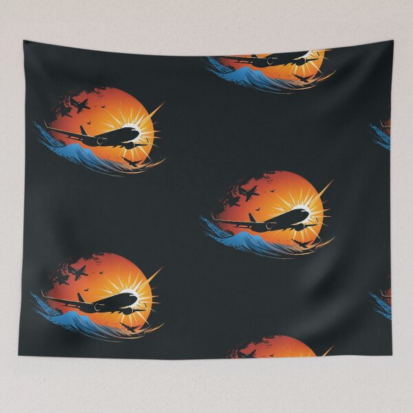 Item preview, Plane and a compass logo designed and sold by MiraCleAI.