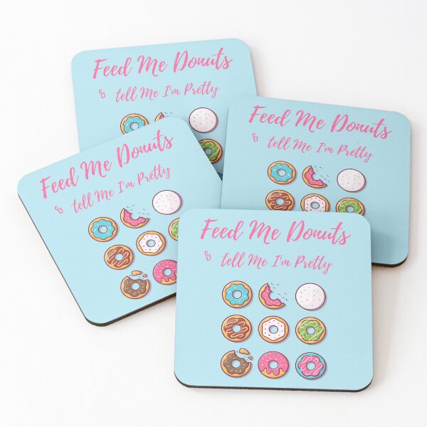 Item preview, Donut Delight Expressions - playful quote designed and sold by pocketart2023.