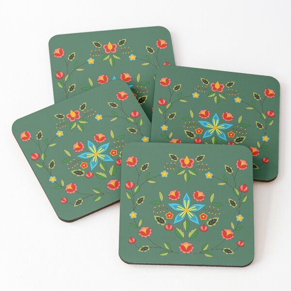 Item preview, Hungarian folk designe from Kalocsa designed and sold by MuciMuki.