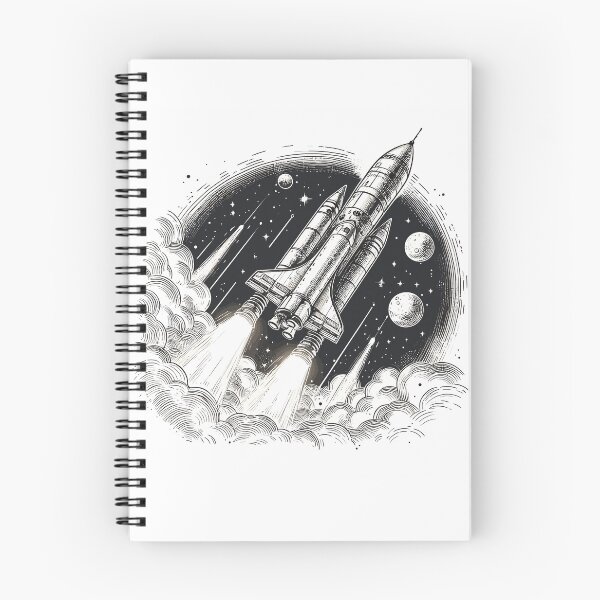 Item preview, Cosmic Thrust: Space Rocket Launch designed and sold by Astral-Artisan.