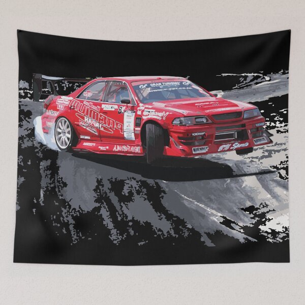 Item preview, Daigo Saito D1GP JZX100 JUMP CHASER tOYOTA DRIFT MACHINE designed and sold by cowtownCOWBOY.
