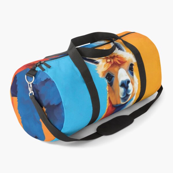 Item preview, print orange and blues Alpaca designed and sold by Random Designs.