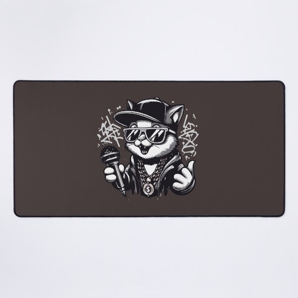 Item preview, The Rapper Cat Vintage designed and sold by SOMI SOMI.