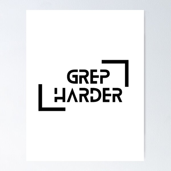 Item preview, GREP Harder designed and sold by zahdichaymaa.