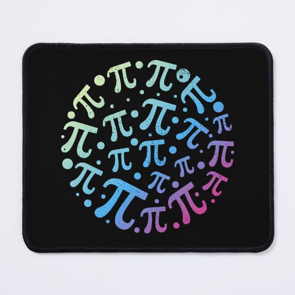 Item preview, 3.14 Pi Symbols - Happy Pi Day for Mathematics Teacher round Distressed Design designed and sold by venomousvector.