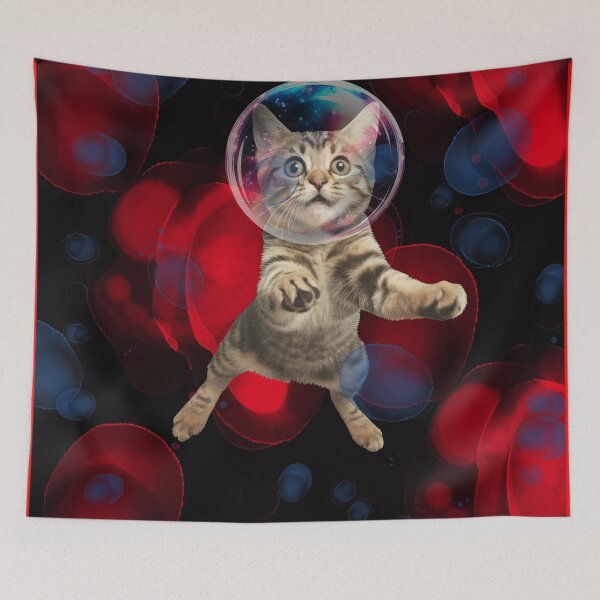 Item preview, Confused Cat In Space designed and sold by Minxylynx4.