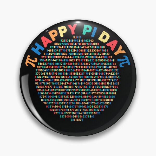 Item preview, Happy Pi Day 3.1415 Pi Numbers Mathematics Math round design  designed and sold by venomousvector.