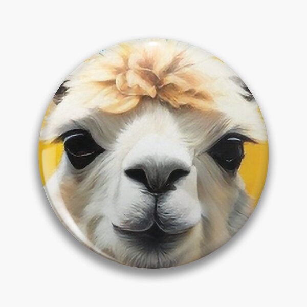 Item preview, print Multi Coloured Alpaca designed and sold by Random Designs.